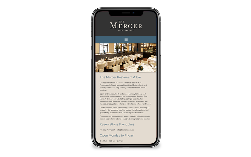The Mercer website